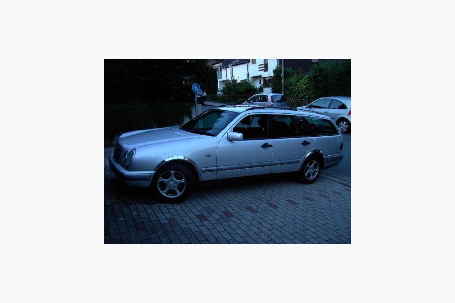 Mercedes E-class W210 1995-2002 гг. Накладки на арки (4 шт, нержавейка) Фото 4