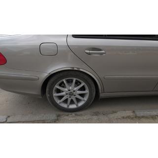 Накладки на арки (4 шт, нержавейка) Mercedes E-сlass W211 2002-2009 гг. фото 3