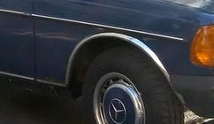 Mercedes W123 1975-1986 гг. Накладки на арки (4 шт, нержавейка) фото 4
