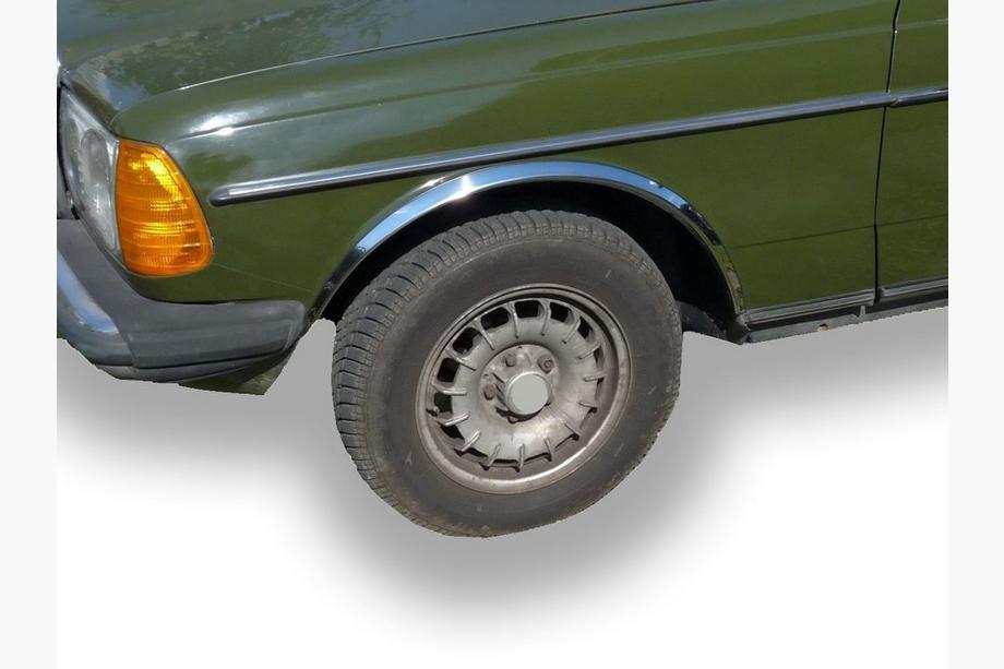 Mercedes W123 1975-1986 гг. Накладки на арки (4 шт, нержавейка) Image