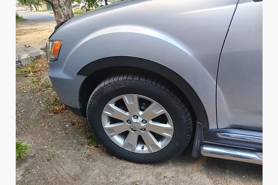 Mitsubishi Outlander 2006-2012 гг. Расширители арок (4 шт, черные) Фото 2