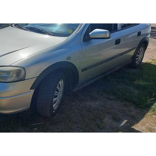 Расширители арок (SD/HB) (4 шт, черные) Opel Astra G classic 1998-2012 гг. фото 4