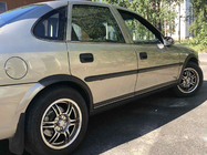 Opel Vectra B 1995-2002 гг. Расширители арок (4 шт, черные) фото 1