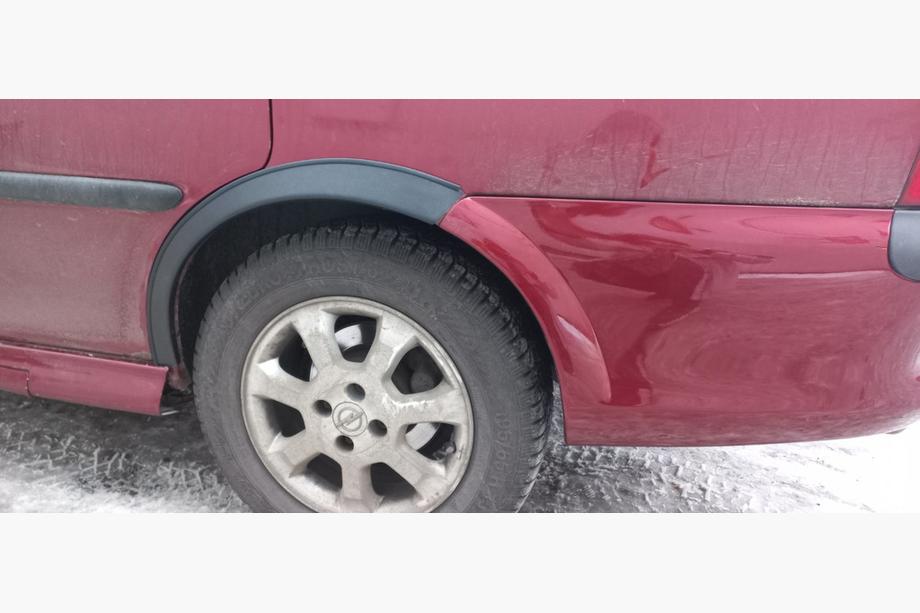 Opel Vectra B 1995-2002 гг. Расширители арок (4 шт, черные) Металлические Фото 4