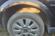 Opel Vectra C 2002-2008 гг. Расширители арок SD (4 шт, черные) фото 1