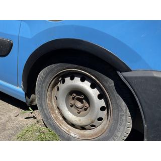 Расширители арок (4 шт, черные) Peugeot Expert 2007-2016 гг. фото 1