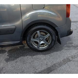 Расширители арок (4 шт, черные) Peugeot Partner Tepee 2008-2018 гг. фото 2