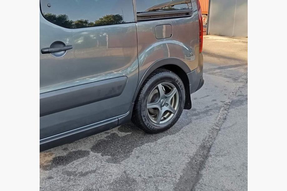 Peugeot Partner Tepee 2008-2018 гг. Расширители арок (4 шт, черные) 1 Боковая Дверь, Пластик Фото 5