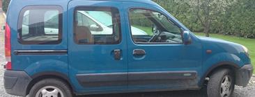 Renault Kangoo 1998-2008 гг. Расширители арок (4 шт, черные) фото 3