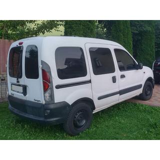 Расширители арок (4 шт, черные) Renault Kangoo 1998-2008 гг. фото 4