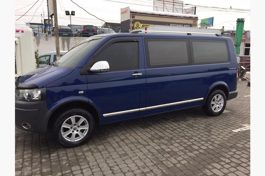 Volkswagen T5 Transporter 2003-2010 гг. Расширители арок (6 шт, черные) Фото 8