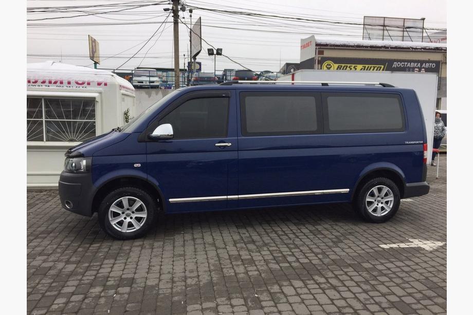Volkswagen T5 Transporter 2003-2010 гг. Расширители арок (6 шт, черные) Фото 9