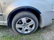 Skoda Superb 2001-2009 гг. Расширители арок (4 шт, черные) фото 2