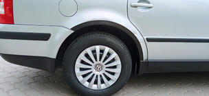 Volkswagen Passat B5 1997-2005 гг. Расширители арок (4 шт, черные) Седан, 1996-2000, Металл фото 11
