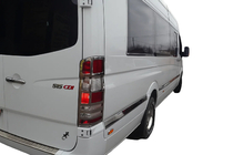 Mercedes Sprinter W906 2006–2018 гг. Хромированные Накладки на Задние Фонари (2 шт, Нержавейка) фото 1