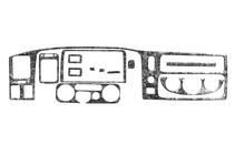 Mitsubishi Pajero Sport 1996-2007 гг. Накладки на панель приборов (1996-2002) Дерево фото 3