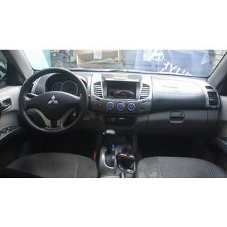 Накладки на панель приборов (11 деталей) Mitsubishi L200 2006-2015 гг. фото 4