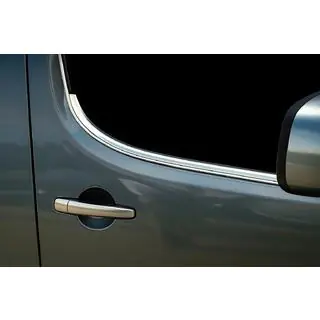 Окантовка окон из нержавеющей стали Citroen Berlingo 2008-2018 гг. фото 4