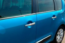 Citroen C-3 2009–2016 гг. Хромированные Накладки на Ручки (4 шт., Нержавейка) фото 1