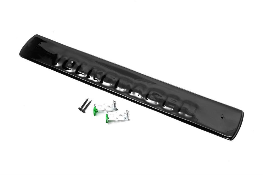 Volkswagen T5 Transporter 2003-2010 гг. Нижняя накладка на решетку радиатора (короткая) глянцевая Фото 4