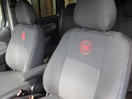 Fiat Doblo I 2005-2010 гг. Авточехлы (Тканевые, Classik) Только передние сиденья фото 7