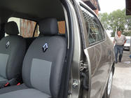 Renault Logan II 2013-2022 гг. Авточехлы (Тканевые, Classik) фото 5