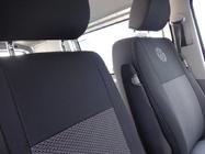 Volkswagen T5 Transporter 2003-2010 гг. Авточехлы (Тканевые, Classik) Передние сиденья (2↗1) фото 4