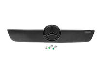 Mercedes Sprinter W901/902/903/904/905 1995–2006 гг. Зимняя накладка на решетку радиатора 1995-2000, Матовый фото 8