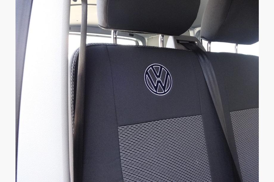 Volkswagen T5 2010-2015 гг. Авточехлы (Тканевые, Classik) Полный комплект салона → Передние сиденья (1+1) Фото 2