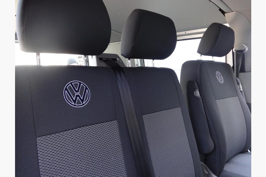 Volkswagen T5 2010-2015 гг. Авточехлы (Тканевые, Classik) Полный комплект салона → Передние сиденья (1+1) Фото 3
