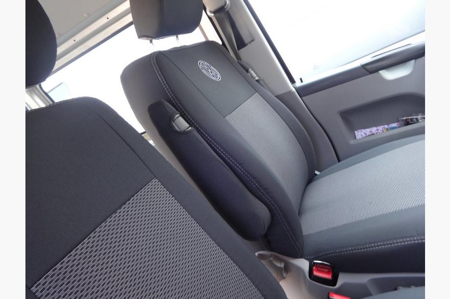 Volkswagen T5 2010-2015 гг. Авточехлы (Тканевые, Classik) Полный комплект салона → Передние сиденья (1+1) Фото 5