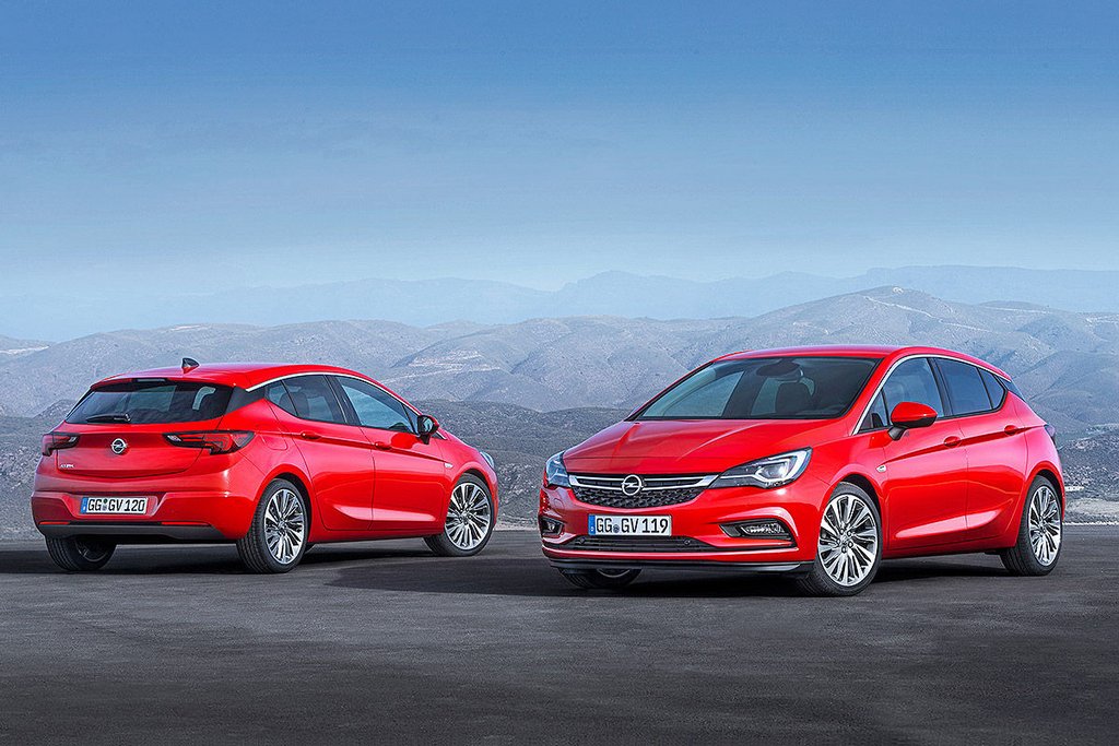 Пятидверный хэтчбек Opel Astra K