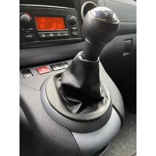 Кожаный чехол рычага КПП фото 2