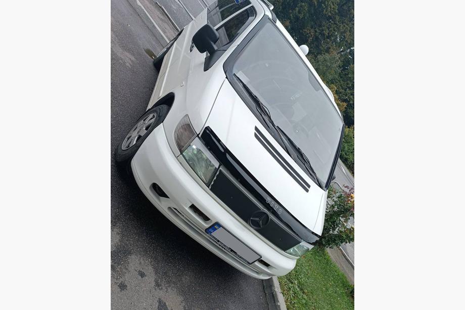 Mercedes Vito W638 1996-2003 гг. Зимняя накладка на решетку радиатора глянцевая Фото 3