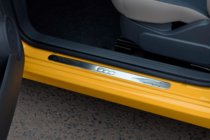 Fiat 500/500L 2013-2022 гг. Накладки на пороги 500 (OmsaLine, 2 шт., нержавейка) фото 3