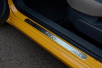 Fiat 500/500L 2013-2022 гг. Накладки на пороги 500 (OmsaLine, 2 шт., нержавейка) фото 1