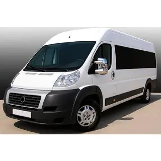 Накладки на Зеркала (2 шт, Пластик) Fiat Ducato 2006-2025 гг. фото 3