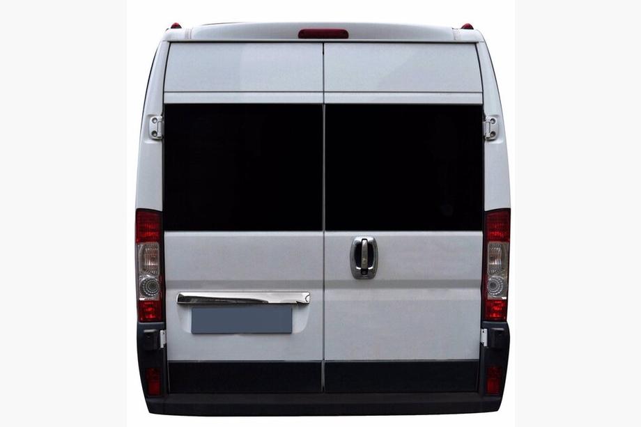 Fiat Ducato 2006-2025 гг. Хромированная накладка над номером (нержавейка) Фото 2