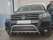Volkswagen Touareg 2010-2018 гг. Кенгурятник WT003 (нержавейка) фото 2
