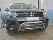 Volkswagen Touareg 2010-2018 гг. Кенгурятник WT003 (нержавейка) фото 1