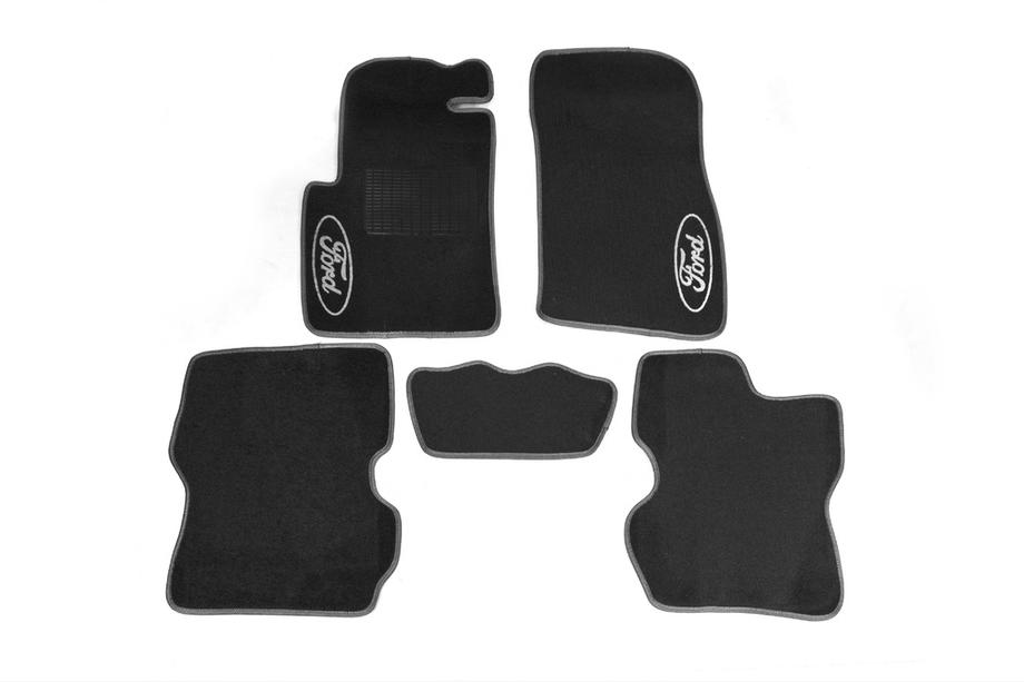 Ford Fusion 2002-2012 гг. Текстильные коврики салона (Velgum) Image