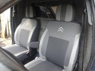 Citroen Jumpy 2007–2017 гг. Авточехлы (Экокожа↗Ткань, Premium) фото 3