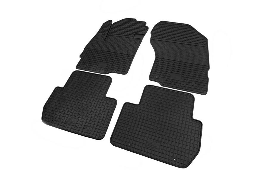 Mitsubishi Outlander 2012-2021 гг. Резиновые коврики (4 шт, Polytep) Фото 2