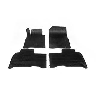 Резиновые коврики (4 шт, Polytep, 2007-2021) Toyota Land Cruiser 200 2007-2021 гг. фото 1