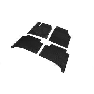 Резиновые коврики (4 шт, Polytep) Volkswagen Touareg 2002–2010 гг. фото 2