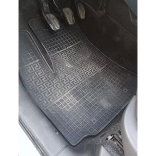 Резиновые коврики (2 шт, Polytep) Fiat Doblo I 2001-2005 гг. фото 2