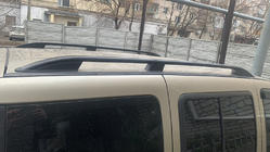 Fiat Doblo I 2005-2010 гг. Рейлинги Skyport (черные) Макси база фото 1