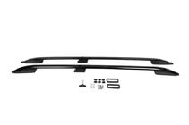 Fiat Doblo I 2005-2010 гг. Рейлинги Skyport (черные) Макси база фото 5