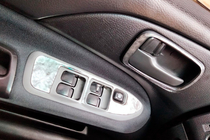 Mitsubishi Lancer 9 2004-2008 гг. Накладка на панель приборов V1 (Meric) Титан фото 3
