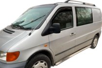 Mercedes Vito W638 1996-2003 гг. Ветровики вставные (2 шт, HIC) фото 7